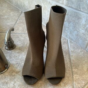 Topshop Open Heel Bootie